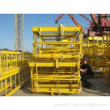 ASTM Q345D Metal Heavy Steel Fabrication / Structural Steel